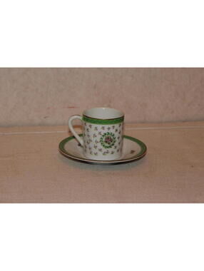 Lefton China 2007 Tea Cup and Saucer - Hand Painted
